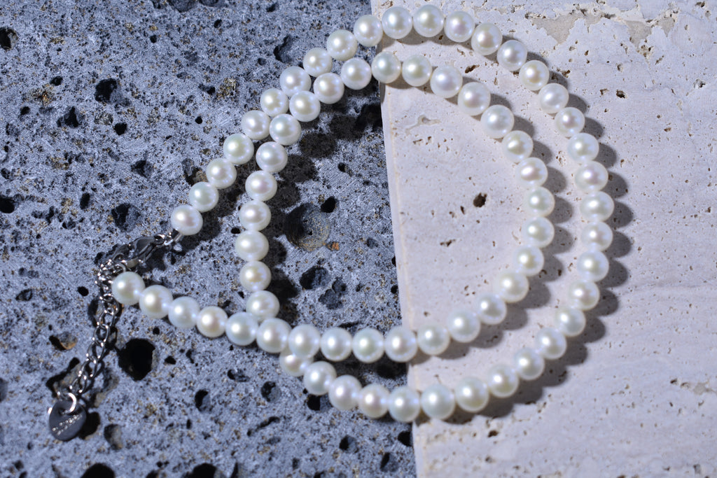 AK Freshwater Pearl Necklace – 5–6 mm Pearls