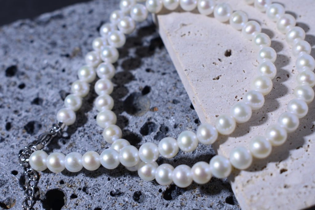 AK Freshwater Pearl Necklace – 5–6 mm Pearls